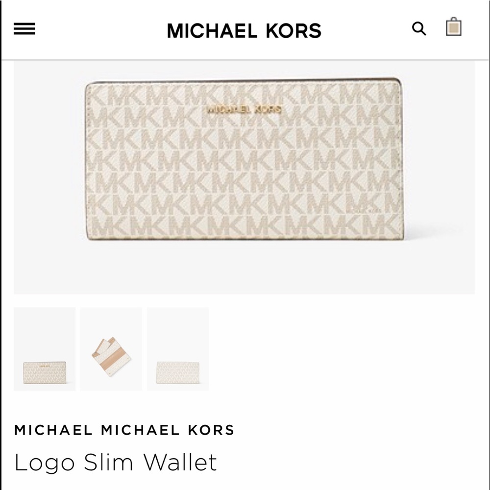 MICHAEL by MICHAEL KORS 
Slim Logo Wallet